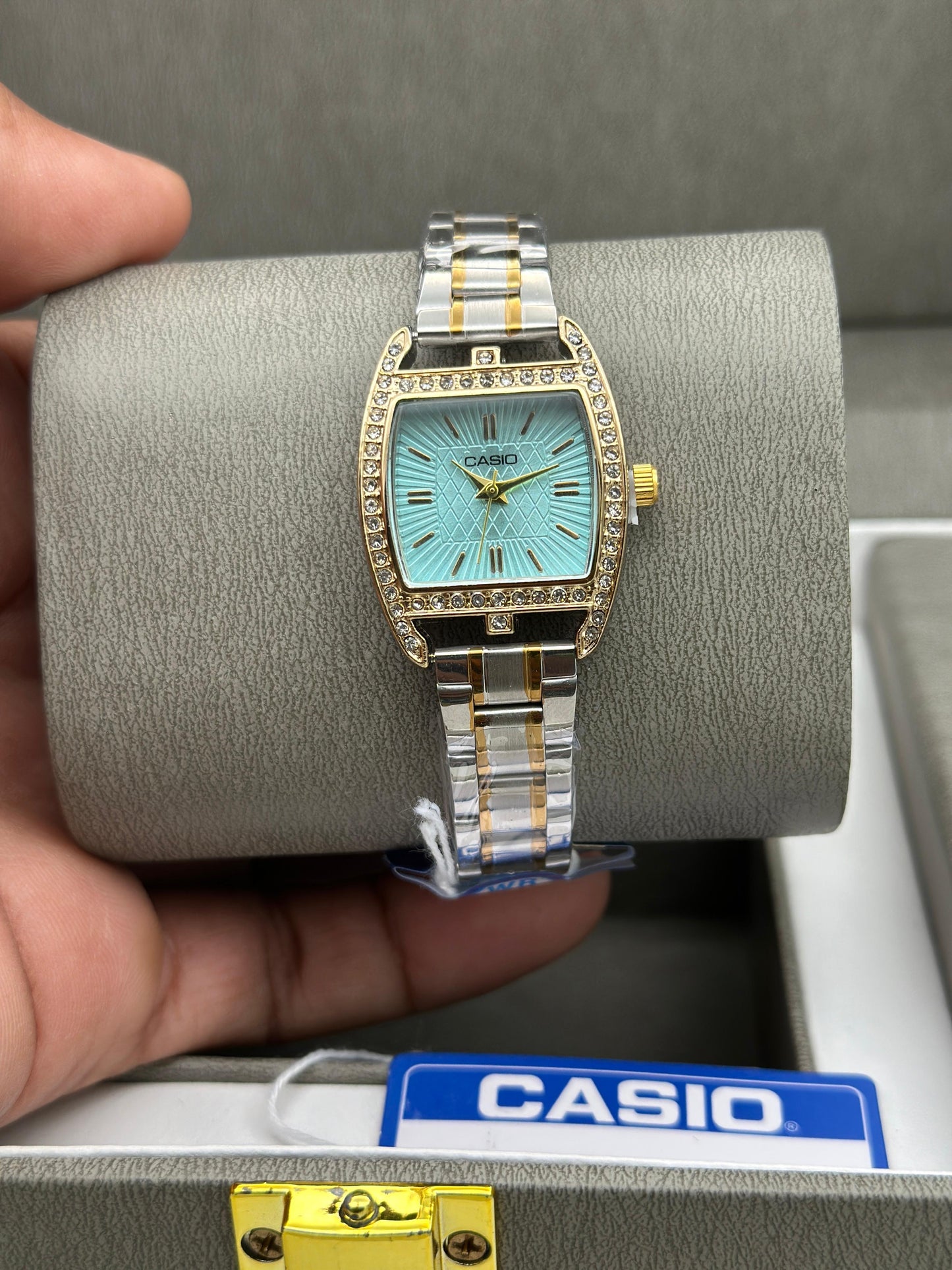 Casio Ladies Diamond Edge Watch