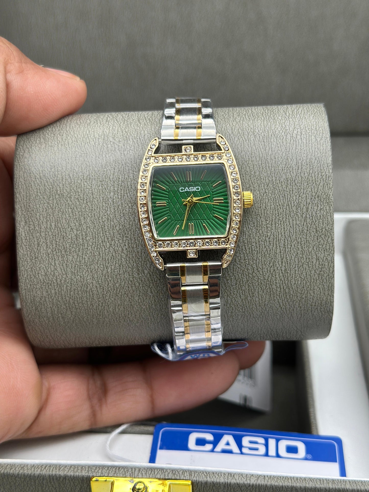 Casio Ladies Diamond Edge Watch