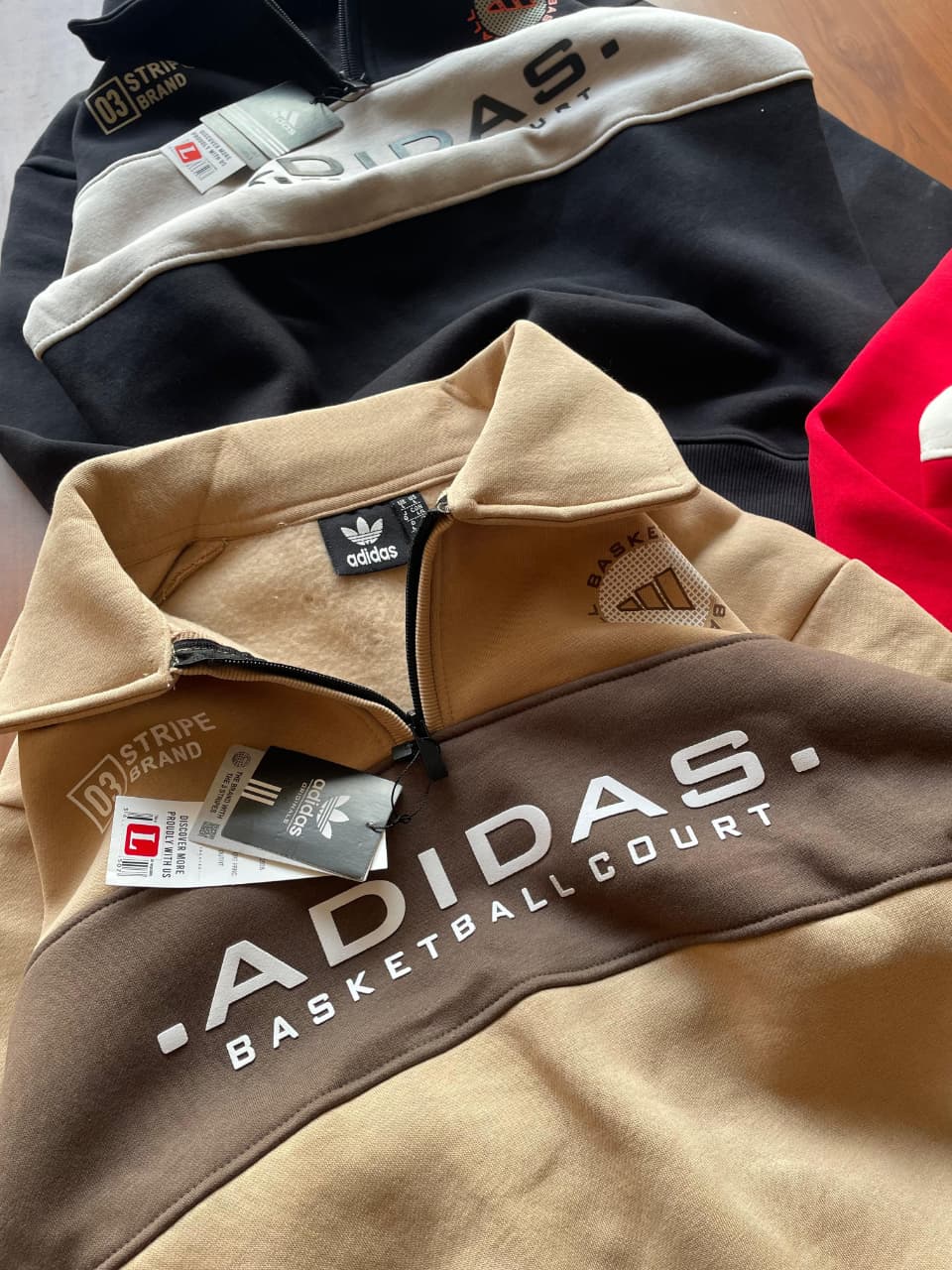 Premium Half-Zip Collar Sweatshirt (500 GSM Cotton Fleece)