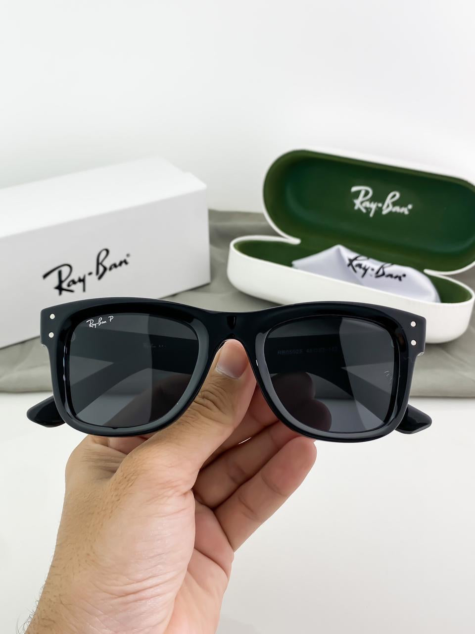 RAYBAN BLACK REVERSE 0502