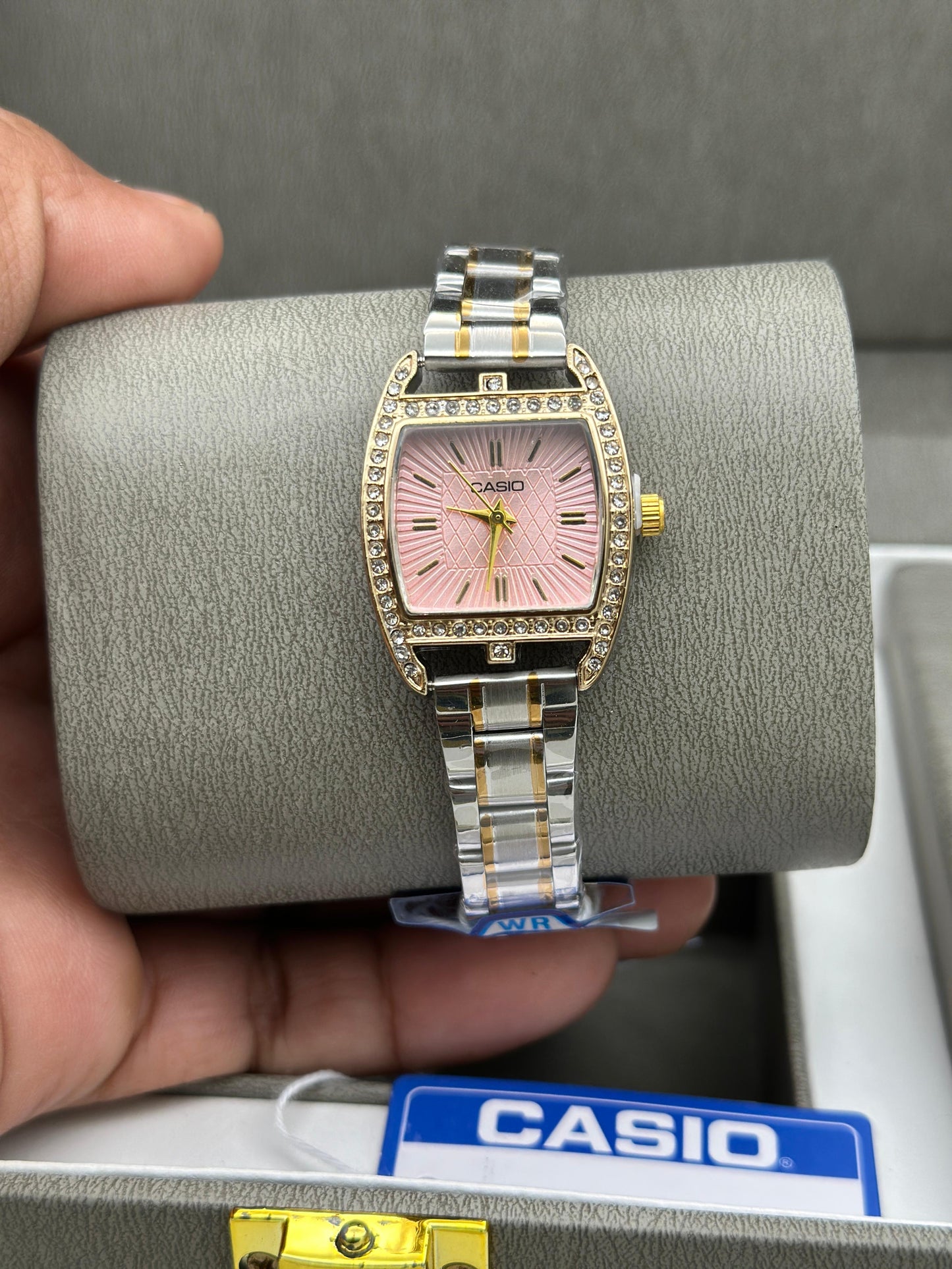 Casio Ladies Diamond Edge Watch