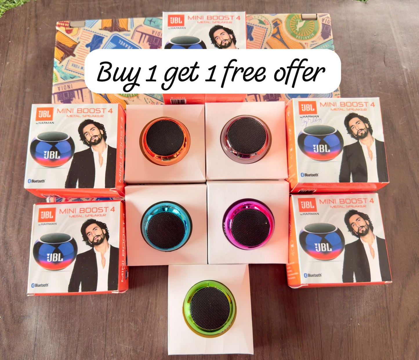 Combo of 2 Mini speaker , 4D sound