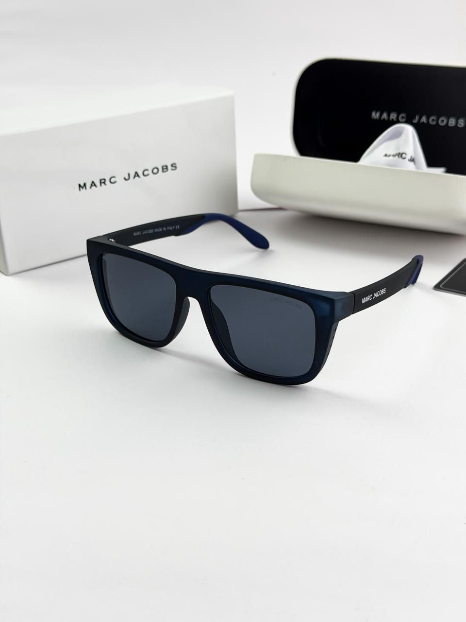 Marc Jacobs Blue Edition Sunglasses – Luxury Square Frame (Model 2104)