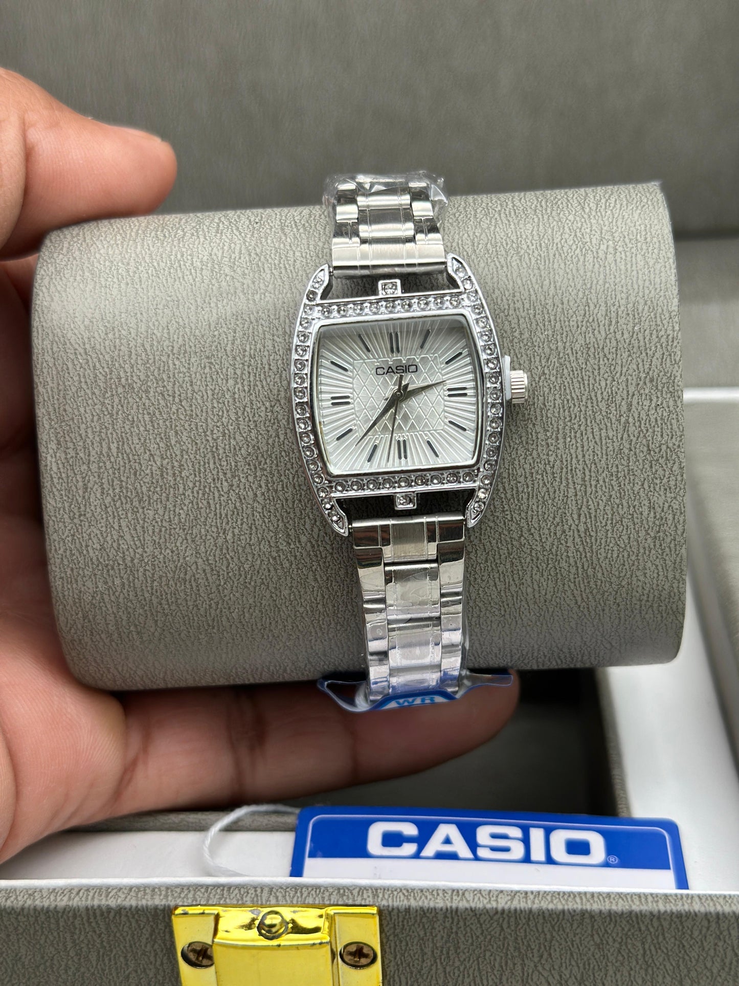 Casio Ladies Diamond Edge Watch