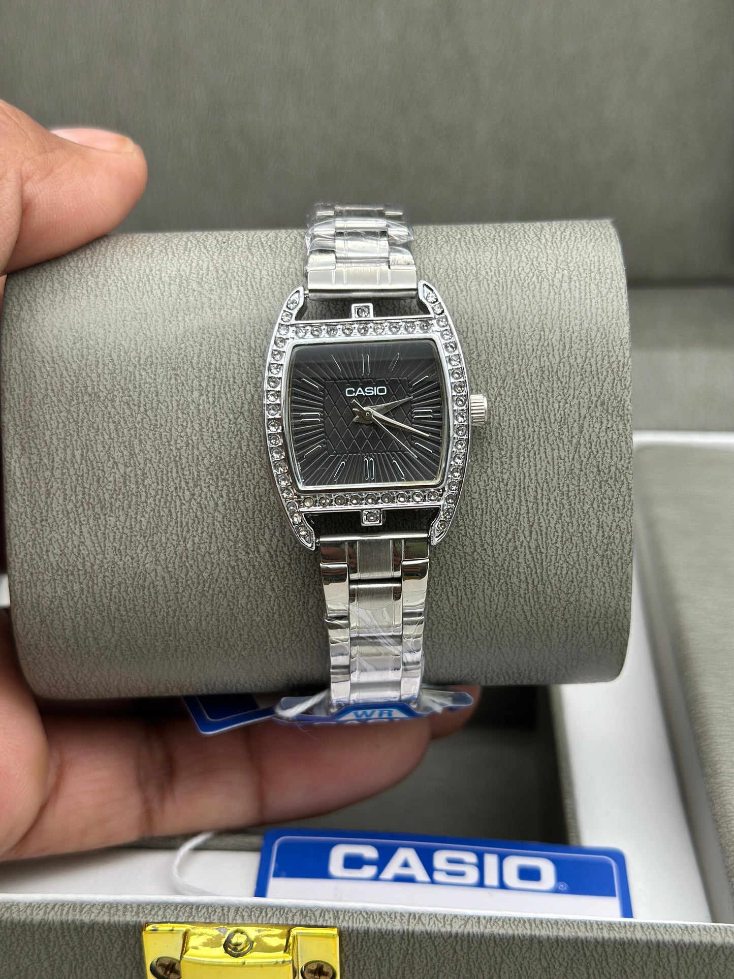 Casio Ladies Diamond Edge Watch