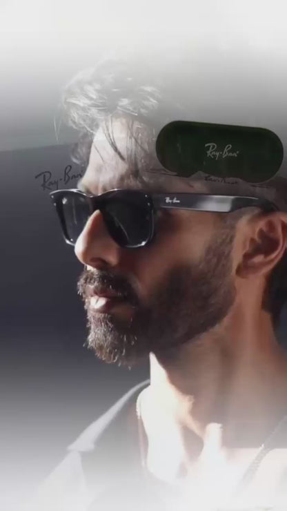 RAYBAN BLACK REVERSE 0502