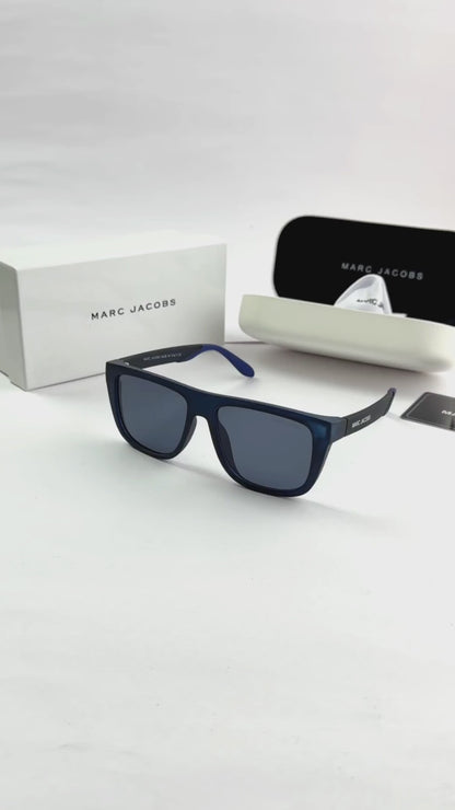 Marc Jacobs Blue Edition Sunglasses – Luxury Square Frame (Model 2104)
